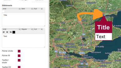 Wie zeichnet man eine Route?