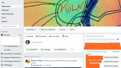 Facebook-Gruppe für Medienmacher in Köln