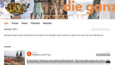 Op jück auf Soundcloud