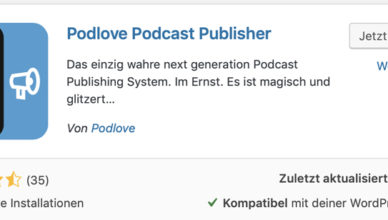 Wir nutzen Podlove