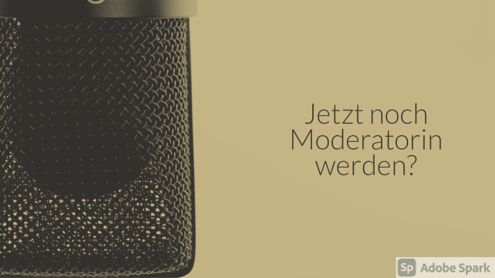 Moderatorin werden? Kann man ja zunächst mit dem eigenen Podcast probieren!